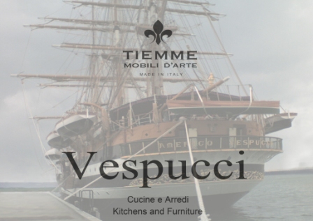 Tiemme catalogo Vespucci cucine legno tavolato