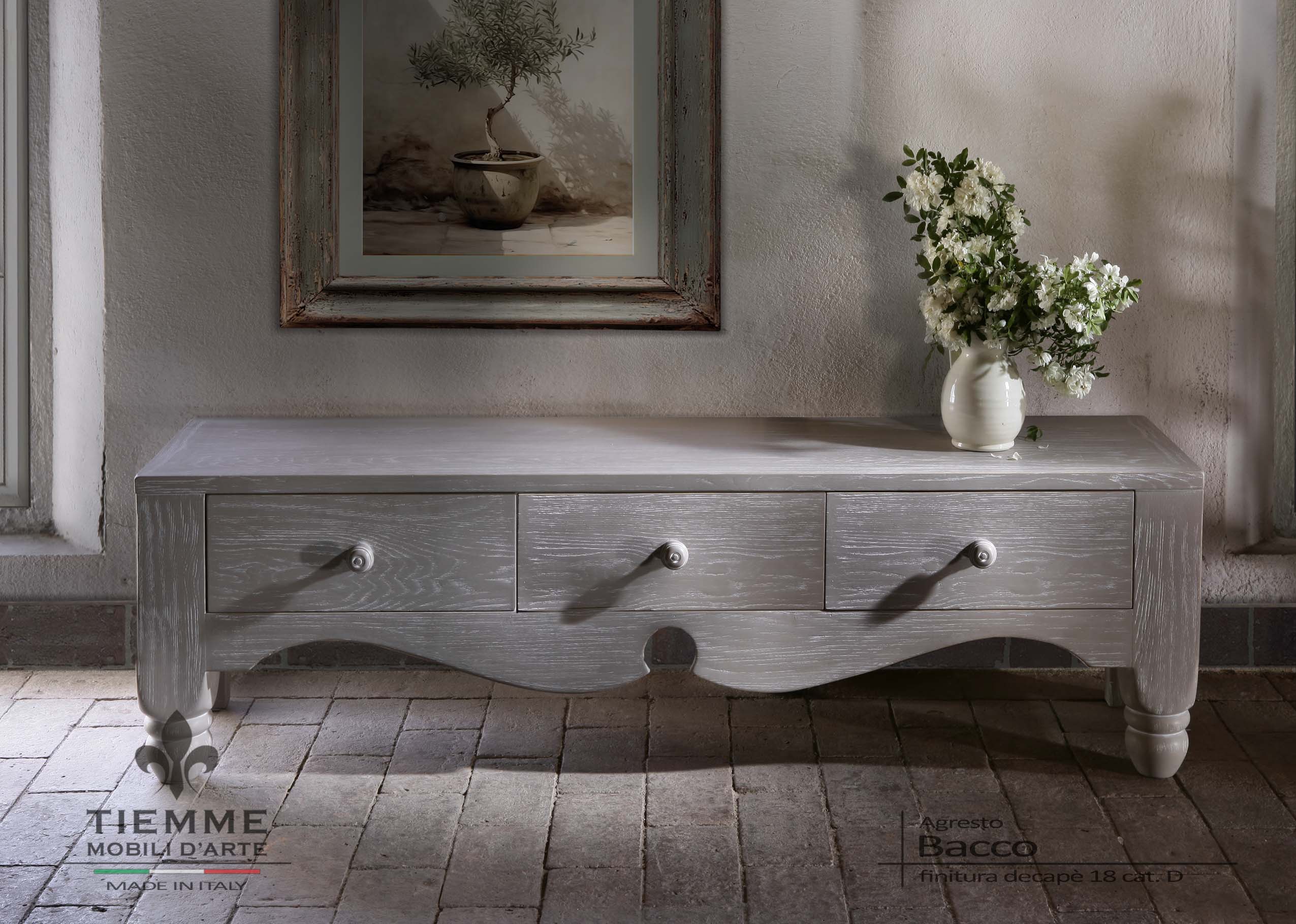 Mobile credenza con cassetti porta tv Bacco